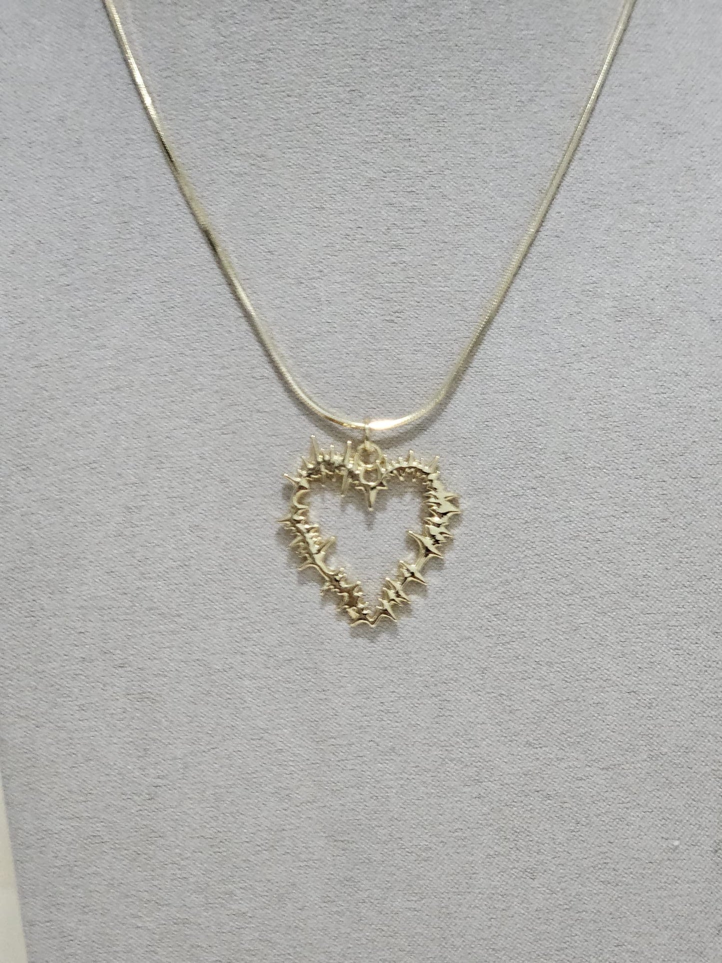 The Heart Spikes Pendant