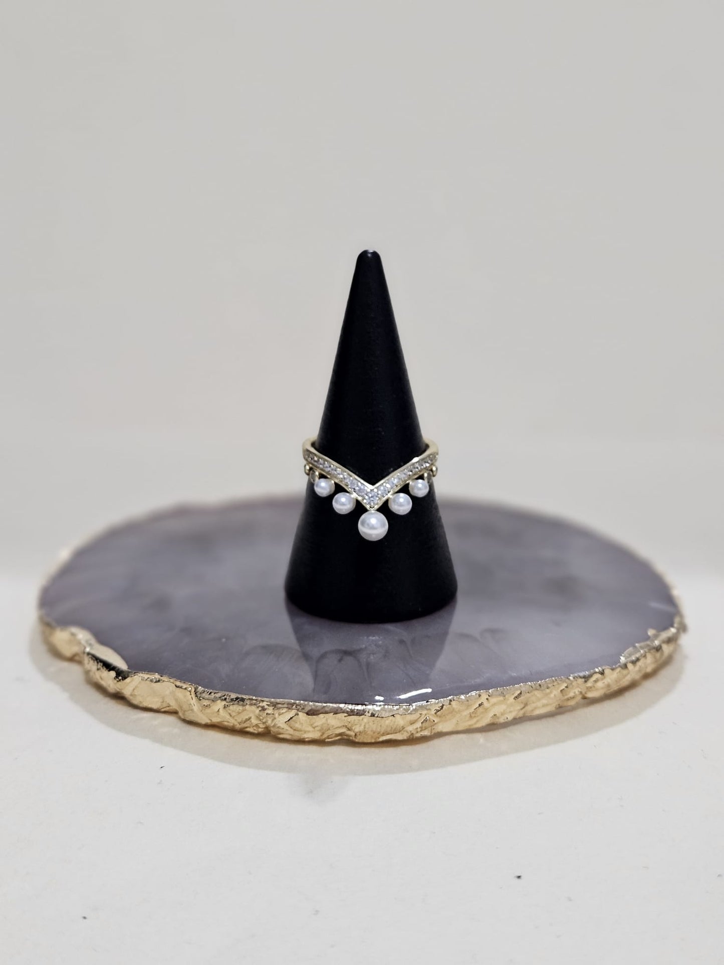 The Pearl Crown Ring