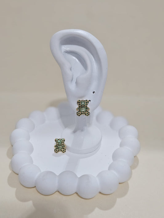 Teddy Green Earring