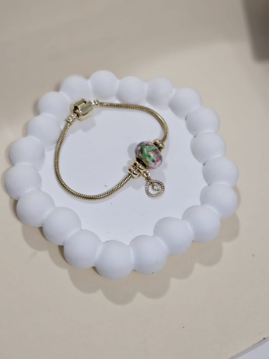 The Drop Green Bracelet