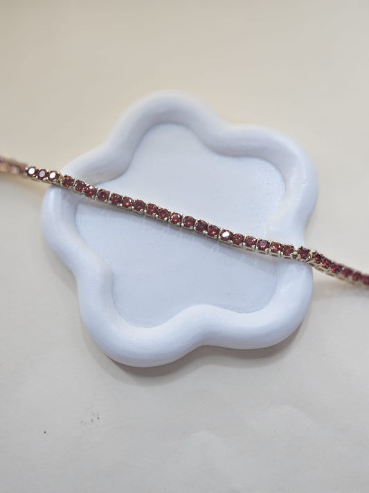 RedTennis Bracelet